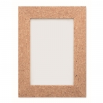 Cornice rettangolare personalizzabile in sughero 10x15cm Cork color naturale quarta vista