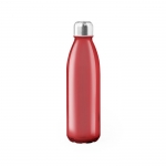 Colorate bottiglie d'acqua personalizzate 650ml UrbanStyle Crystal color rosso prima vista