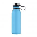 Borracce ecologiche personalizzate grandi 750ml Norway RPET color blu trasparente prima vista