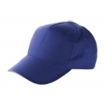 Cappellino baseball colorato con chiusura a velcro ClearLine color blu prima vista