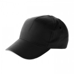 Cappellino baseball colorato con chiusura a velcro ClearLine color nero prima vista