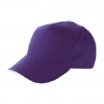 Cappellino baseball colorato con chiusura a velcro ClearLine color viola prima vista