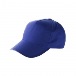 Cappellino baseball colorato con chiusura a velcro ClearLine color blu seconda vista