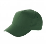 Cappellino baseball colorato con chiusura a velcro ClearLine color verde seconda vista