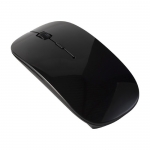 Mouse ottico antibatterico personalizzabile con tecnologia wireless color nero ottava vista