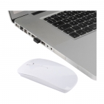 Mouse ottico antibatterico personalizzabile con tecnologia wireless color bianco