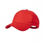 Cappellino Eco Cap color rosso prima vista