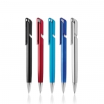 Elegante biro con logo e clip personalizzabile inchiostro blu Lexicon