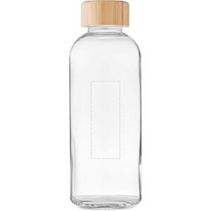 PORTIS GLASS. Bottiglia di vetro 500ml (arancione, Vetro. PP) come  articoli-promozionali su