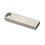 USB  in metallo economica con logo da incidere Compacto Slim 3.0 color argento