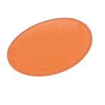 Frisbee pieghevole in poliestere 190T fornito in custodia color arancione