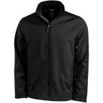 Softshell personalizzato impermeabile regolabile 270 g/m² Elevate Life color nero