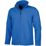 Softshell personalizzato impermeabile regolabile 270 g/m² Elevate Life color blu