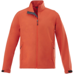 Softshell personalizzato impermeabile regolabile 270 g/m² Elevate Life color arancione