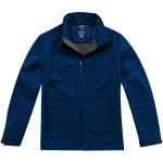 Softshell personalizzato impermeabile regolabile 270 g/m² Elevate Life color blu mare