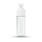 Bottiglia in vetro con logo con bicchiere Dopper Glass Insulated 450ml color trasparente prima vista