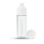 Bottiglia in vetro con logo con bicchiere Dopper Glass Insulated 450ml color trasparente seconda vista