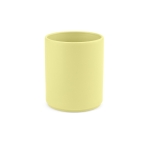 Tazza di ceramica senza manico con elegante finitura opaca da 290 ml color giallo