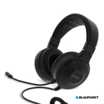 Cuffie da gamer con microfono e luci LED della Blaupunkt color nero