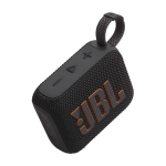 Altoparlante Bluetooth della JBL Go 4 dal suono chiaro e potente color nero vista principale