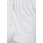 Pantaloni da lavoro unisex con tasche 290 g/m2 Velilla color bianco settima vista