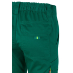 Pantaloni lavoro elasticizzati extragrande con tasche 240 g/m2 Velilla color verde sesta vista