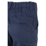 Pantaloni da lavoro unisex con bande riflettenti 240 g/m2 Velilla color blu mare sesta vista