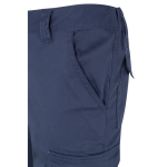 Pantaloni da lavoro unisex con bande riflettenti 240 g/m2 Velilla color blu mare ottava vista