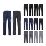 Pantaloni da lavoro unisex in cotone e poliestere 240 g/m2 Velilla vari colori