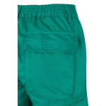 Pantaloni lavoro in cotone e poliestere con riflettenti 210g/m2 Velilla color verde sesta vista