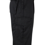 Pantaloni da lavoro multitasche in cotone e poliestere 210g/m2 Velilla color nero quinta vista