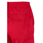 Pantaloni da lavoro multitasche in cotone e poliestere 210g/m2 Velilla color rosso sesta vista