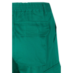 Pantaloni da lavoro multitasche in cotone e poliestere 210g/m2 Velilla color verde sesta vista