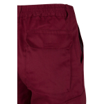 Pantaloni da lavoro unisex in cotone e poliestere 210 g/m2 Velilla color bordò sesta vista