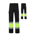 Pantaloni da lavoro unisex in cotone e poliestere 210 g/m2 Velilla vista principale