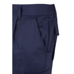 Pantaloni da lavoro in sargia in cotone e poliestere 200 g/m2 Velilla color blu sesta vista