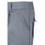 Pantaloni da lavoro in sargia in cotone e poliestere 200 g/m2 Velilla color grigio sesta vista