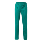 Pantaloni unisex cotone e poliestere vita elasticizzata 190g/m2 Velilla color verde