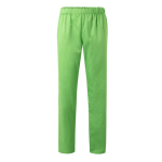 Pantaloni unisex cotone e poliestere vita elasticizzata 190g/m2 Velilla color lime