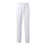 Pantaloni in sargia cotone e poliestere color bianco 190 g/m2 Velilla vari colori