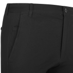 Pantaloni unisex elasticizzato in cotone ed elastan 260 g/m2 Velilla color nero quinta vista