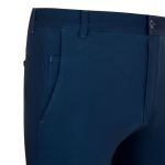 Pantaloni unisex elasticizzato in cotone ed elastan 260 g/m2 Velilla color blu mare quinta vista