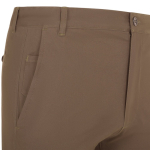 Pantaloni unisex elasticizzato in cotone ed elastan 260 g/m2 Velilla color naturale quinta vista