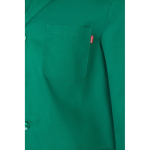 Blusa da lavoro in sargia di poliestere e cotone 175 g/m2 Velilla color verde quinta vista