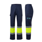 Pantaloni da lavoro unisex in cotone e poliestere da 190 g/m2 Velilla vista principale