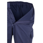 Pantaloni da lavoro in sargia di poliestere e cotone 210 g/m2 Velilla color arancione settima vista