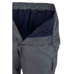 Pantaloni da lavoro in sargia con sei tasche da 210 g/m2 Velilla color arancione settima vista