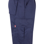 Pantaloni da lavoro unisex in poliestere e cotone 210 g/m2 Velilla color arancione quinta vista