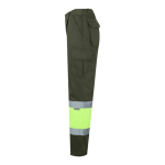 Pantaloni da lavoro unisex in poliestere e cotone 210 g/m2 Velilla terza vista