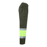 Pantaloni da lavoro unisex in poliestere e cotone 210 g/m2 Velilla quarta vista